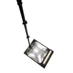 Under Vehicle Search Mirror (with LED Lamp)