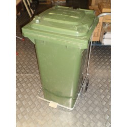 120L Plastic Rubbish Bin