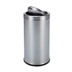 RG33A Stainless Steel Push Top Waste Bin