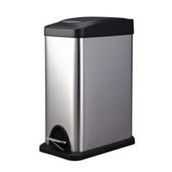 Rectangular Stainless Steel Step On Waste Bin