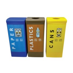 A70 Plastic Recycle Bin 