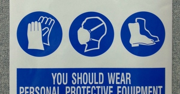 Use Protection Stickers Safety Label Sign Stickers