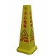 Yellow Square Safety Cone