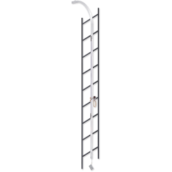 Karam Vertex PN8000 Vertical Anchorage Line System on Rigid Aluminium Rail