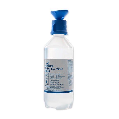 Longbow Saline Eye Wash (500ml)