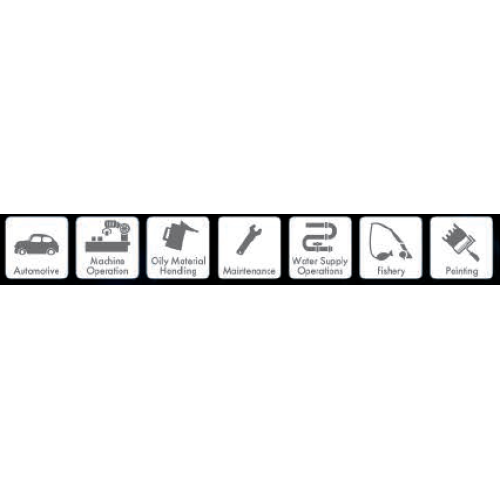 Towa OR657 PVC Gloves with Sleeves Towa OR657 PVC Gloves with Sleeves
