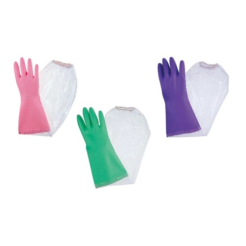 Towa 721 Chemical Resistant PVC Gloves with Sleeves  