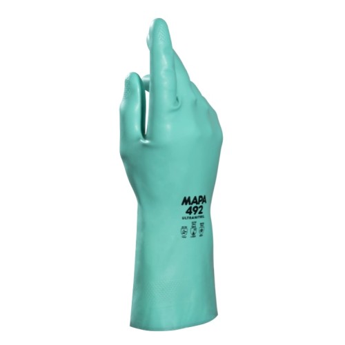 MAPA® Ultranitril 492 Chemical Resistant Nitrile Gloves