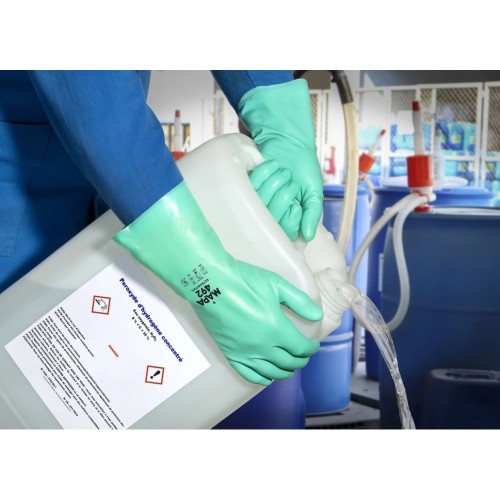 MAPA® Ultranitril 492 Chemical Resistant Nitrile Gloves