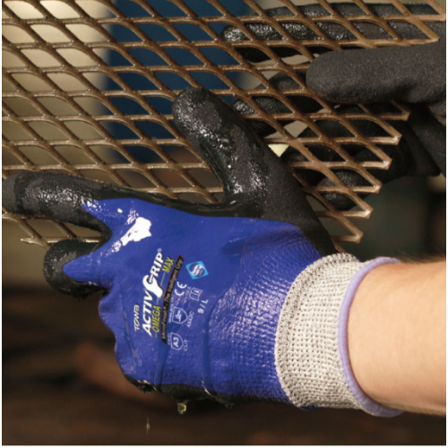 Towa ActivGrip™ Omega Max 542 Cut Resistant Nitrile Gloves 