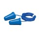 Delta Plus / Elvex Blue EP-201 Standard Foam Earplugs (NRR 32dB)