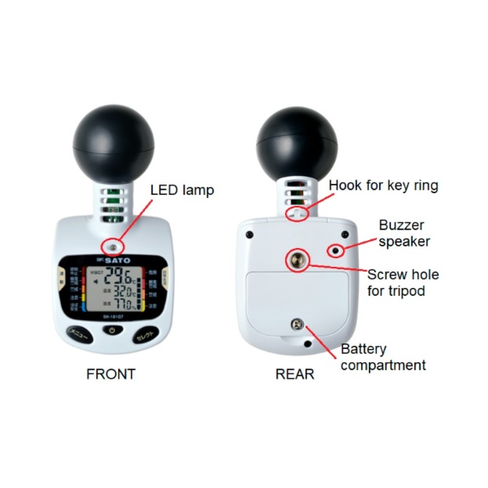 Sato Instrument Sato SK-181GT Heat Stress Monitor