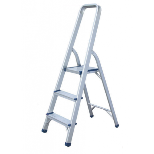 Aluminium Step Ladder with Handrail