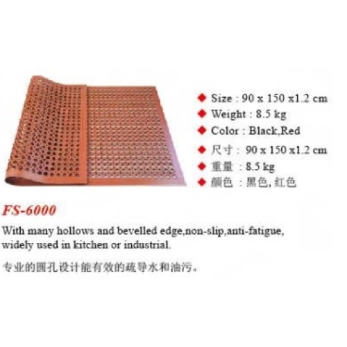 Flooring Source FS-6000 Slip Resistant Rubber Mat