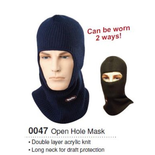 RefrigiWear® 0047 Open Hole Face Mask