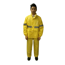 363 Rain Suit with Reflective Tape