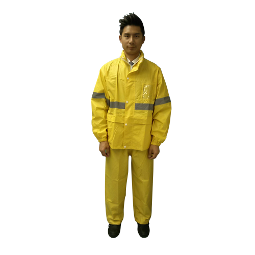 363 Rain Suit with Reflective Tape