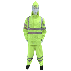 463 Rain Suit with Reflective Tape