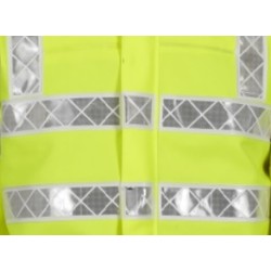 563 Rain Suit (Fluorescent Yellow) with Reflective Tape