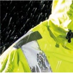 D763 Rain Suit with Reflective Tape