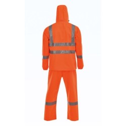 C890 Rain Suit with Reflective Tape
