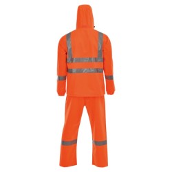 C890 Rain Suit with Reflective Material