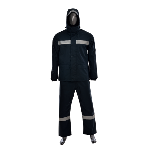 D766/C893 Rain Suit with Reflective Tape