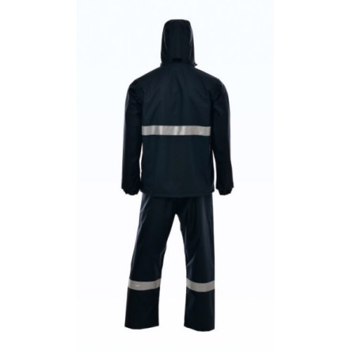 D766/C893 Rain Suit with Reflective Tape D766/C893 Rain Suit with Reflective Tape