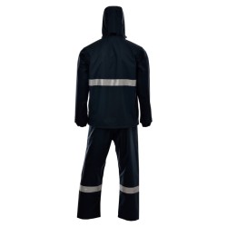 D766/C893 Rain Suit with Reflective Material