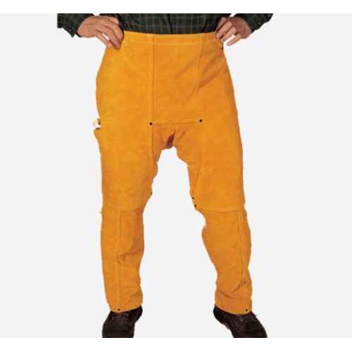Weldas® Golden Brown™ 44-2436 Leather Work Pants