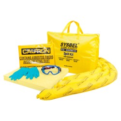 Sysbel SKIT001W / SKIT001Y / SKIT001G 11.5Gal Portable Spill Kit 