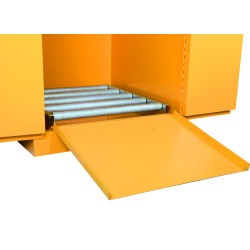 Sysbel WADR001 Oily Drum Safety Cabinet Roller