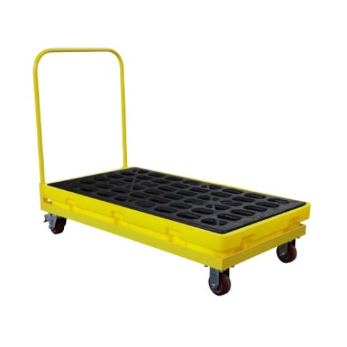 Sysbel® SPP013 Two-Drum Poly Spill Deck Cart