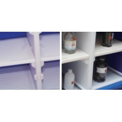 Sysbel® ACPL001 Poly Shelf for Countertop Corrosive Cabinet