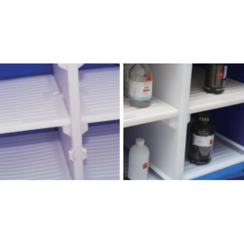 Sysbel® ACPL001 Poly Shelf for Countertop Corrosive Cabinet