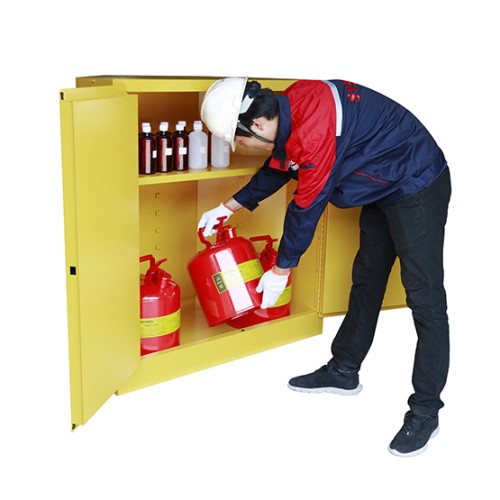 Sysbel® WA810300C 30Gal Ex Corner Flammable Cabinet