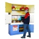 Sysbel® WA3810120 12Gal Ex Piggyback Flammable Cabinet