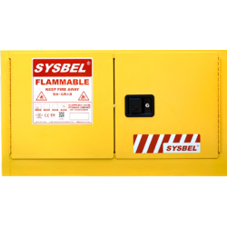 Sysbel WA3810170 17Gal Ex Piggyback Flammable Cabinet