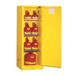 Justrite Sure-Grip® EX 892220 22Gal Slimline Flammable Safety Cabinet