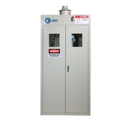 Sysbel® WA730102 / WA730103 Explosion-proof Gas Cylinder Storage Cabinet (Self-exhaust)