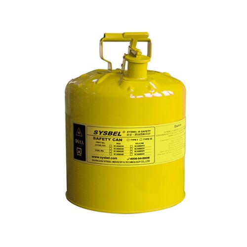Sysbel® SCAN002Y 5Gal Type I Safety Can (Yellow)