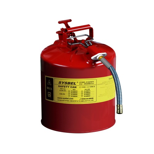 Sysbel® SCAN004R 5Gal Type II Safety Can (Red) 
