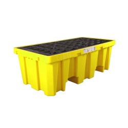 Sysbel® SPP102H Spill Pallet / Poly Spill Pallet (2 Drum - Tall Version)