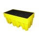 Sysbel® SPP102H Spill Pallet / Poly Spill Pallet (2 Drum - Tall Version)