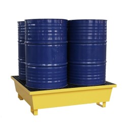 Sysbel SPM204 Steel Spill Pallet (4 Drum)