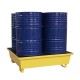Sysbel® SPM204 Steel Spill Pallet (4 Drum)