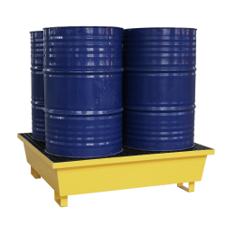 Sysbel SPM204 Steel Spill Pallet (4 Drum)