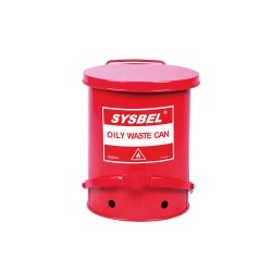 Sysbel WA8109100 / WA8109100Y 6Gal Oily Waste Can