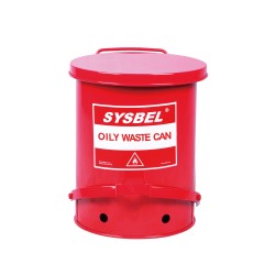 Sysbel WA8109300 10Gal Oily Waste Can