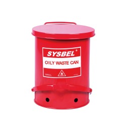 Sysbel® WA8109300 / WA8109300Y 10Gal Oily Waste Can